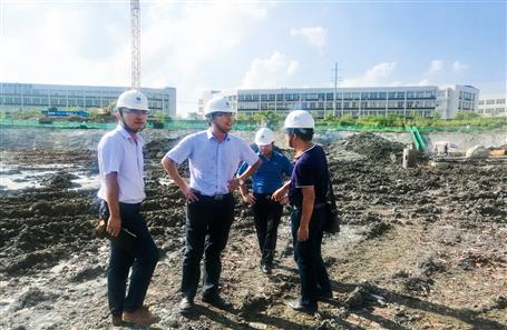 欧志永到祥源大地项目开展清静质量大检查