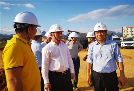 【奋战80天·冲刺四序度】周善学到广东公司承建项目调研