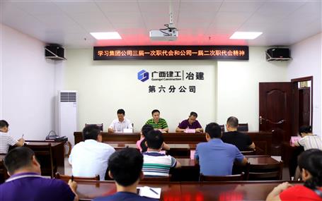 各分公司转达集团公司三届一次及公司一届二次职代会精神