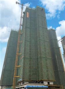 【奋战一季度·冲刺开门红】冶建桂海分公司承建项目又一主体楼顺遂封顶