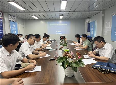 骆春燕到冶建第五分公司项目开展集团公司2025年二季度项目本钱治理检查